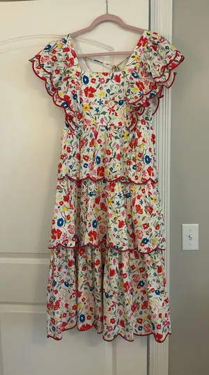 Crosby by Mollie Burch Frida Dress in Blossom XS thumbnail 1