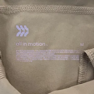 All In Motion Women's Jogger Pants Size Medium Silky Pull On Green Pockets thumbnail 6