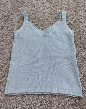 Love Bonito blue tank top thumbnail 3
