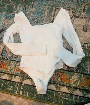 White Aritzia bodysuit thumbnail 1