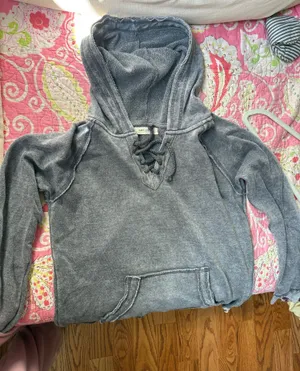 beach hoodie Gray thumbnail 1