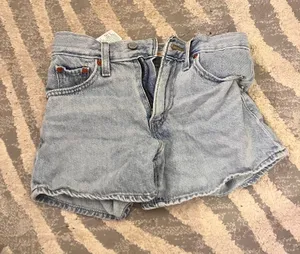 Women’s light blue 80s mom jean shorts 23 thumbnail 1