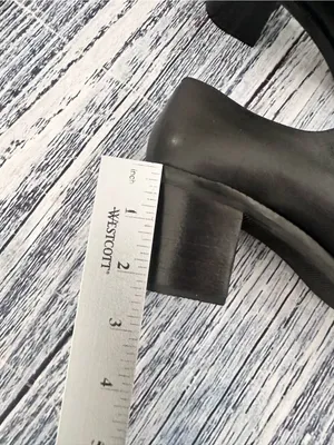Vintage 90’s Croft & Barrow Classic Leather Black Mary Jane Heel Pumps thumbnail 5