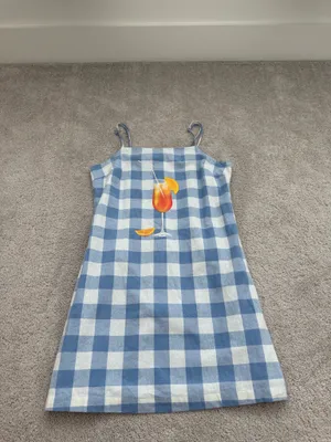 Boutique Gingham Dress These Three thumbnail 2