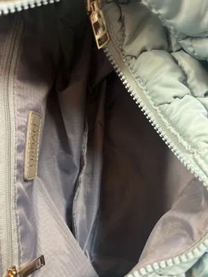 Urban Expression Baby Blue Quilted Puffer Hobo Bag thumbnail 6