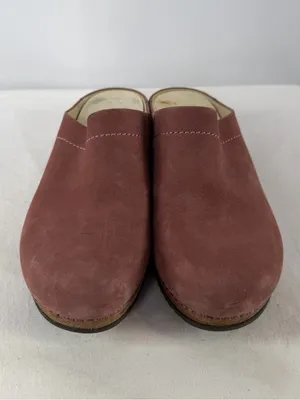 Dansko Mariella Milled Nubuck Leather Mules in Rose Pink Size 10.5-11 or 41‎ thumbnail 4