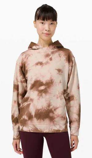 Lululemon All Yours‎ Hoodie Earth Dye Sweatshirt Size 6 thumbnail 1