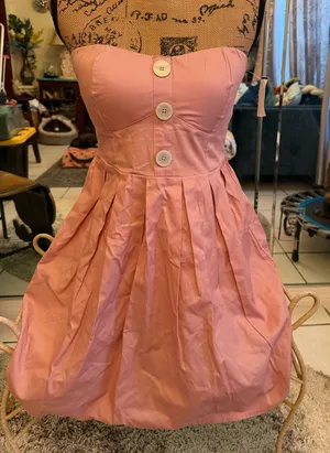 Super pretty dress size S. ❤️ Pink thumbnail 1