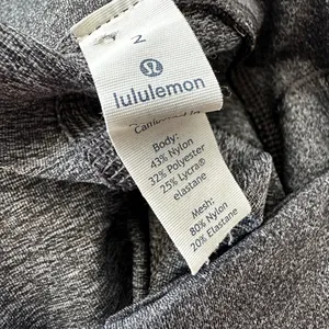 276. Lululemon Speed Up Crop 21" Grey size 2 Gray thumbnail 5