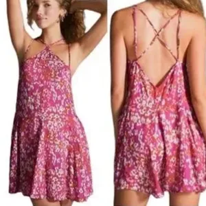 Anthropologie Strappy mini dress thumbnail 6