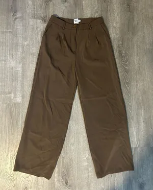 Princess Polly Brown Trouser Pants thumbnail 1