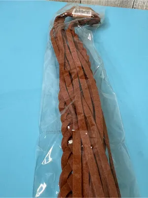 Rustic Couture Braided Tassle with Faux Turquoise Stones in a Silver Tone Concho thumbnail 8