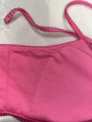 Hollister Pink Ribbed Swim Bikini Set thumbnail 12