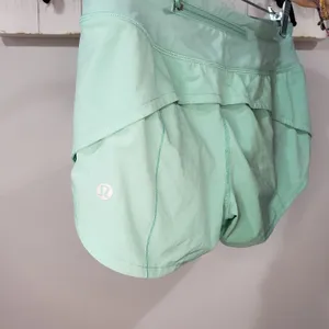 Lululemon Speed Up Short 2.5 Tonic Sea Blue Running Shorts Size 4 thumbnail 4
