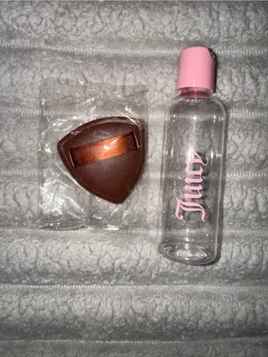 Juicy Couture Pink Travel Cosmetic Makeup Bag NWT thumbnail 7