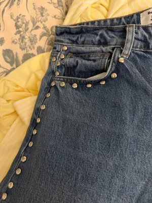 Reformation Studded Jeans thumbnail 4