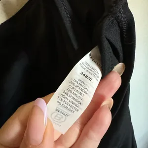 Athleta Square Neck Bra Cup Tankini‎ Sz 34B/C in Black NEW thumbnail 7