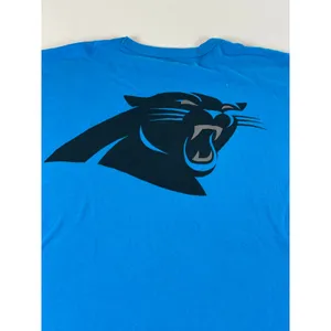 47 Brand Womens Carolina Panthers Blue Cotton Tee Shirt Size S thumbnail 7