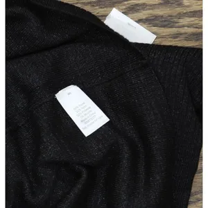 NWT Nine West Womens Squareneck Sweater Dress WW14Y307RS1 Black M thumbnail 6
