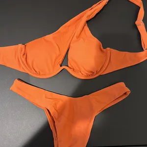 ZAFUL One Shoulder Underwire Cutout High Cut Bikini thumbnail 7