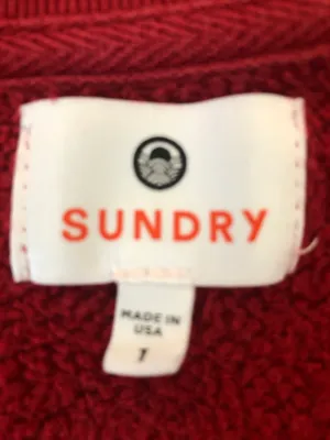 Evereve Red Sundry Sweatshirt thumbnail 2