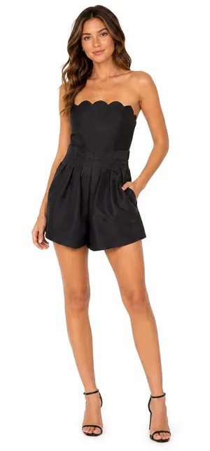 Free People Filmore Romper Size L thumbnail 1
