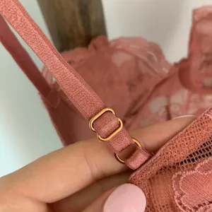 Delicate and soft lace peach pink Victoria’s Secret Slip Dress / Size XS thumbnail 9