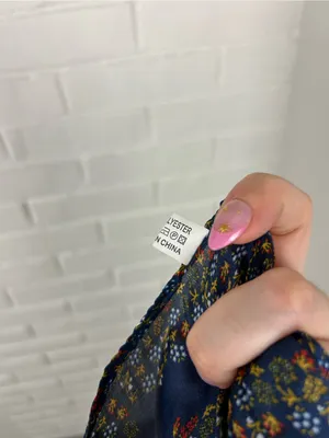 Vintage Floral Print Square Scarf thumbnail 2