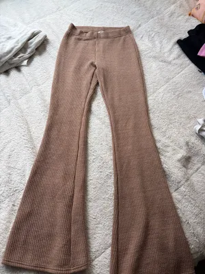 American Eagle Brown Flare Pants thumbnail 1