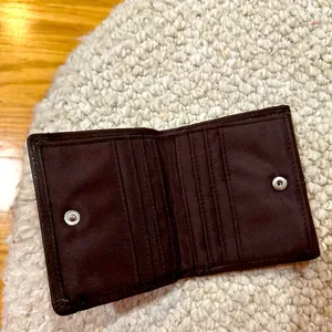 FOSSIL Classic Dark Brown Leather Wallet NWOT thumbnail 4