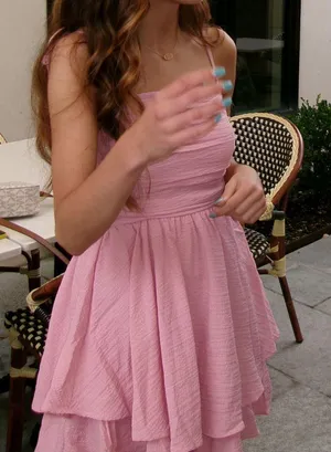 pink dress Size XS thumbnail 2