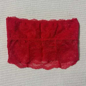 American Eagle Red Lace Bandeau Top thumbnail 2