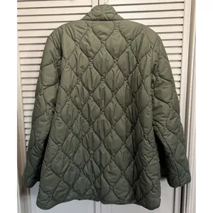 32 Heat Puffer Jacket Snap Up Size XL Pockets Long Sleeve‎ Collar Quilted Warm thumbnail 4