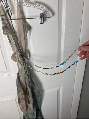 Jaded London Vida Backless Maxi Dress With Shell Trim in Marine XS thumbnail 5
