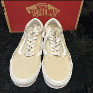 VANS old skool checkerboard suede satin lace up shoes sneakers women’s 8 new thumbnail 6