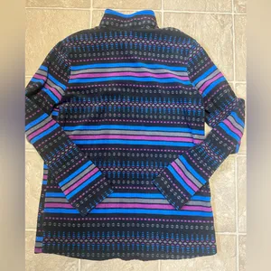 Cuddl Duds Women’s Pattered 3/4 Zip Up Sweatshirt/Sweater thumbnail 3