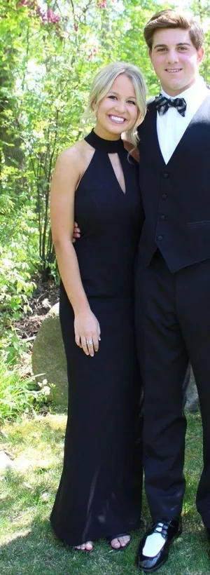 Calvin Klein Black Dress  thumbnail 1