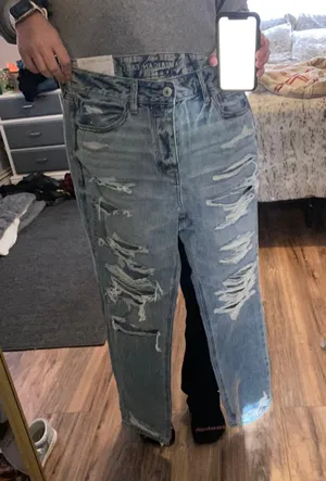 American Eagle Tom Girl Jeans thumbnail 1