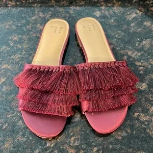 A New Day Tassel fringe slip on thumbnail 1