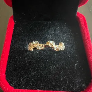 Gold Knuckle Ring for Women, Stackable Boho Joint Finger Midi Ring Size 7 New thumbnail 2