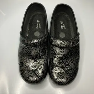 Dansko black‎ clogs size 40 thumbnail 3