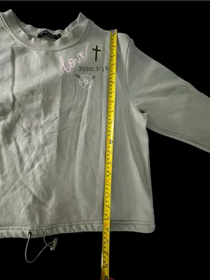 Women’s Fifth sun Long-Sleeve Graphic Top - Light Sage Green m thumbnail 5