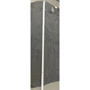 Wilfred Aritzia Black Embroidered Shift Dress L Sheer Lace Yoke Cover Up thumbnail 11