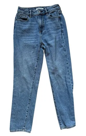 Womens Pacsun Light Rinse High Rise Straight Leg Festival Mom Jeans - Sz 25 thumbnail 1