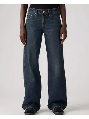 Levi's 30x34 Premium Low Loose Women's Jeans Tomorrow Morning Dark Wash thumbnail 2