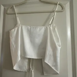Princess Polly BURESS TOP WHITE summer cropped tank top thumbnail 8