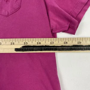 Lauren Ralph Lauren Shirt Womens‎ XL Magenta Pink Pocket Tee Casual 100% Cotton thumbnail 6