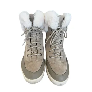Koolaburra by UGG Ryanna Waterproof Boots Women’s 10 Dune Suede Faux Fur Winter thumbnail 2