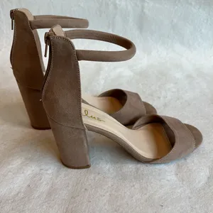 Lulu’s Faux Suede Ankle Strap High Heel Sandals thumbnail 7