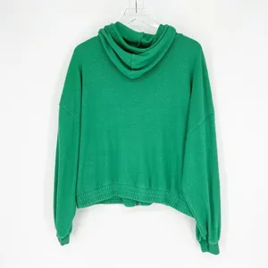 Urban Outfitters Out From Under Terry Zip Jacket Women's Size S Green Loungewear thumbnail 3